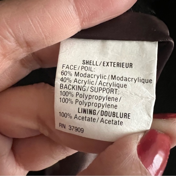 Vintage Fur coat Black, Size 20w - Picture 6 of 12